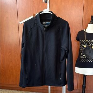 Mondetta Outdoor NWOT Medium Women's Black Zip Up Front Jacket